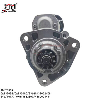 QDJ2653M 24V 10T 7.0KW CAT320D2 CAT330GC 336GC 330D2 C9 Стартерный двигатель 4882807 4380004441 STN5861ML STN5861SK 438000-4441