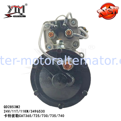 QD2853M2 Starter Motor For Caterpillar CAT365/725/730/735/740 24V 11T 11KW 3496530